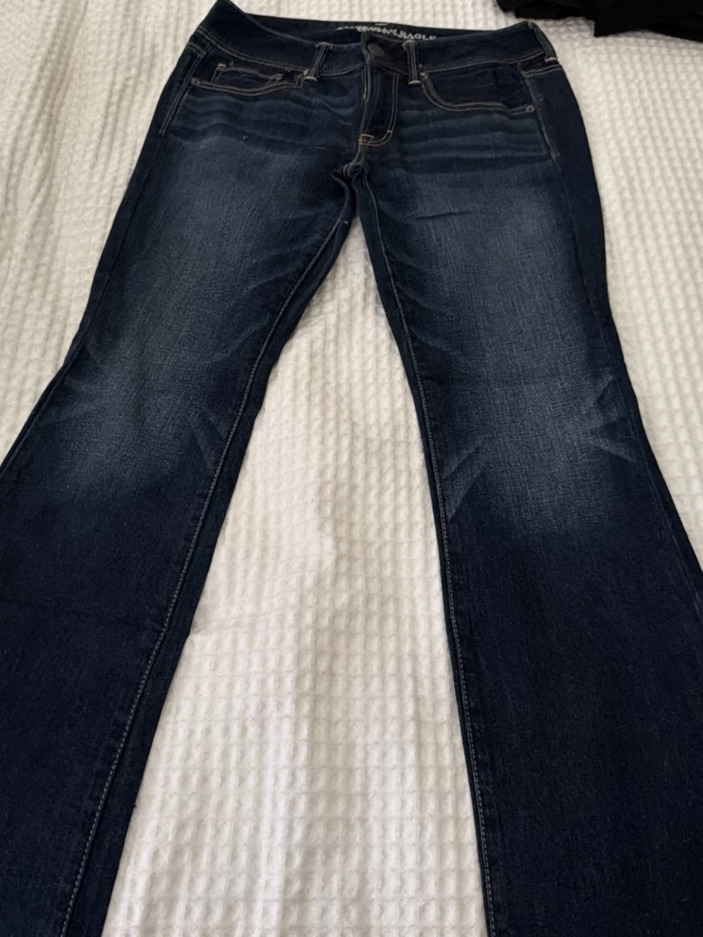 American Eagle Outfitters Dark Blue Flare Jeans